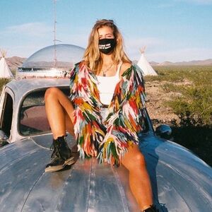 Andi Bagus Handmade Shaggy Cardigan